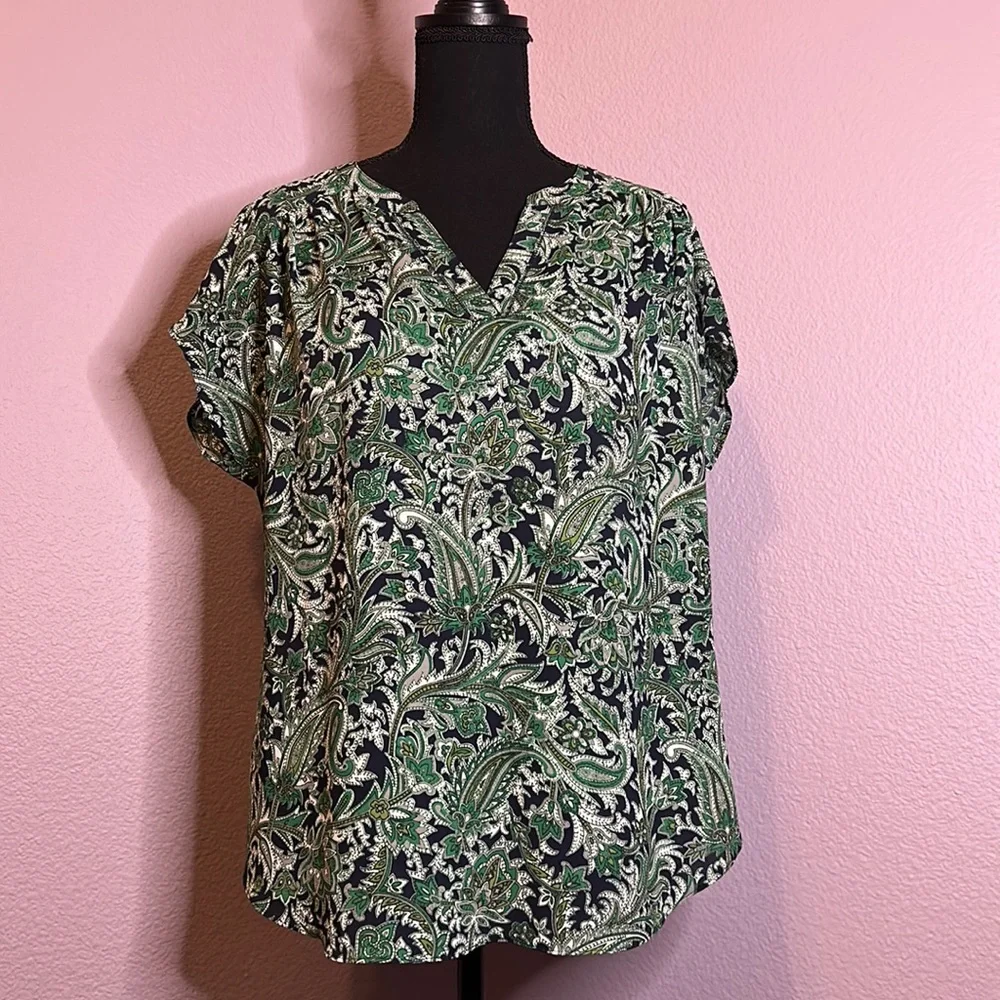 Ann Taylor Floral Blouse - Picture 1 of 5